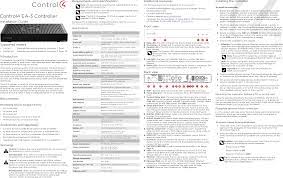Check spelling or type a new query. C4ea3v2 System Controller User Manual Control4 Ea 3 V2 Installation Guide Control4