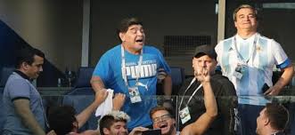 In 1984, maradona played a fundraising match in one of the poorest suburbs of naples to aid a sick child in need of an expensive operation. Fifa World Cup 2018 Watch Animated Diego Maradona Grab Spotlight As Argentina Win