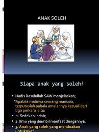 Jangan risau, kerana hubungan antara anak dan ibu bapa dalam sesebuah keluarga ini boleh diperbaiki. Anak Soleh