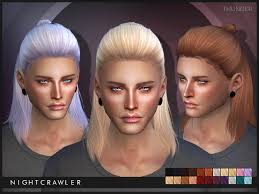 Collected in a relaxed ponytail, your sim's hair will look amazing in all . Men S Hairstyles Downloads The Sims 4 Catalog