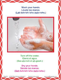 Translation of wash your hands in spanish. Wash Your Hands In Spanish