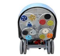 Aluminum Die Casting 20HP Concrete Floor Grinder With Dust ...