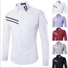 Mens designer clothing brands sale. Brand Men S Shirts Social Designer Shirts Imported Clothing Camisas De Marca Hot Sale Famous Mens Casual Slim Fit Long Sleeves Shirts With Half Sleeves Shirt Pinkshirt Juventus Aliexpress