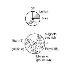Lawn mower 7 terminal key switch diagram. Narva 3 Position Ignition Switch Marine With Push For Choke Function