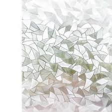 Cotton Colors 35 4 In X 78 7 In Decorative And Privacy 3d Window Film Blkm018 Window Film Decorative Window Film Adhesive Window Film