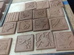 Low Relief Tile Carving Mcmurray Art Room Clay Art Projects Ceramic Wall Art Ceramics Projects Relief is a sculptural technique where the sculpted elements remain attached to a solid background of the same material. low relief tile carving mcmurray art