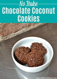 No Bake Chocolate Coconut Cookies Recipe In 2020 Nut Butter Recipes Coconut Cookies Dessert Recipes Easy