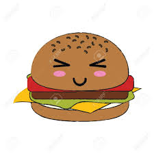 Hamburger Fast Food Cute Cartoon Vector Illustration Icon Royalty Free Cliparts Vectors And Stock Illustration Image 90532515 Learn how to draw this cute cartoon hamburger. hamburger fast food cute cartoon vector illustration icon