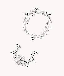 Desenhos Tatouage Rond Tatouage Bracelet Tatouage Floral Minimaliste