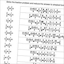 Math Worksheets Full Fraction Multiplication Solving Word Problems Math Worksheets Fractions