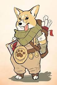 Corgi Wizard Corgi Art Corgi Cartoon Character Design