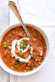 10 No Cook Dinner Ideas For Hot Summer Days Classic Gazpacho Recipe Gazpacho Recipe Cooking Dinner