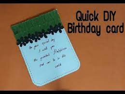 12 ice cream pom pom diy birthday card. Quick Birthday Card Idea For Friend Complete Tutorial Youtube