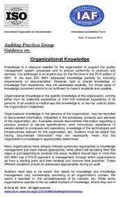 4 context of the organization. Organizational Knowledge Requirements Meeting Iso 9001 2015 Clause 7 1 6