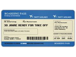 Schnelle suche von flugtickets unter 750 fluggesellschaften. Einladungskarten Flugticket Geburtstag Hochzeit Tickettasche Exklusivedrucksachen