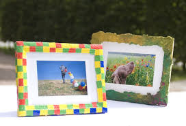 Basteln fördert die kreativität und die feinmotorik, zudem wird die phantasie der kinder angeregt. Bilderrahmen Basteln Upcycling Geolino