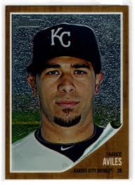 MIKE AVILES ROYALS 2011 TOPPS HERITAGE CHROME #C70 /1962