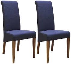 New Oak Blue Dining Chair By Devonshire Fabric Dining Chairs Dining Chairs Purple Dining Chairs
