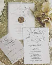 17 Diy Vellum Wedding Invitation Ideas You Can Do Weddingtopia Cheap Wedding Invitations Botanical Invitations Beach Wedding Invitations