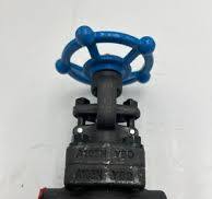 Sharpe Forged Steel 3/4" Gate Valve A105N, 3/4-800, Blue Hand Wheel | eBay