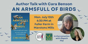 Cara Benson in Conversation with Elspeth Hay: An Armsfull of Birds