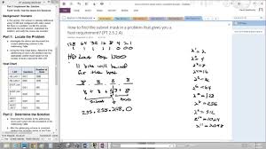 vlsm sample problem 2 how to find subnet mask from host requirment