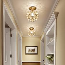 Modern Creative Crystal Ceiling Lamp Luxury Aisle Light Corridor Porch Entrance Hall Lighting For Home Indoor Lights Fixture New Ceiling Lights Aliexpress