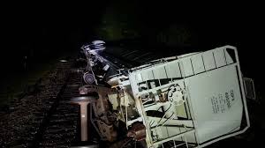 Tornado Tosses Over Train Cars In Oswego, Kansas