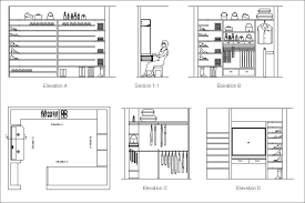 Cad electrical systems symbols free dwg files. Furniture Blocks Closet Free Autocad Blocks Drawings Download Center
