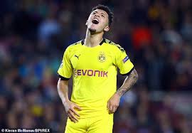 Jadon sancho | soccer outfits, sancho, pretty boys. Jadon Sancho Told Wasn T Allowed To Speak Following Borussia Dortmund S Champions League Defeat Daily Mail Online