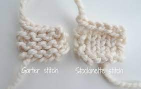 Try making a simple scarf: Knitting For Beginners How To Knit The Stockinette Stitch All About Ami
