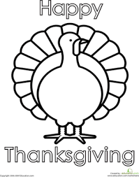 Once you fully grasp some great. Color The Thanksgiving Turkey Worksheet Education Com