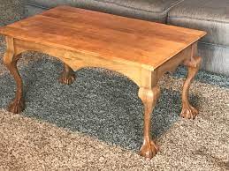 Morning hill, bedfordview jun 12. Walnut Ball And Claw Coffee Table I Made My Senior Year 16 Years Ago Woodworking