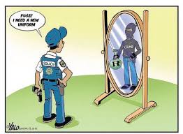 Image result for CORRUPT POLICEMAN ANIMATION