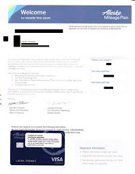 Bank of america alaska card. Bank Of America Alaska Airlines Credit Card Welcome Letter 1 Travel With Grant