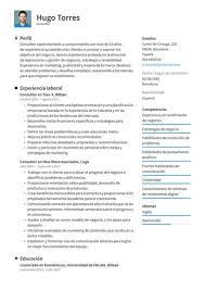 Plantillas de curriculum para rellenar atractivas y profesionales. Plantillas De Curriculum Vitae Gratis Construir Ahora Un Curriculum