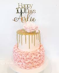 Rose Gold 30th Birthday Cake Topper Simply Pink And Gold Drip Cake Lobe This Beautiful Cake Topper Dripcake Drippingcake 100dayscake Tiered Cakes Birthday Pink Birthday Cakes Pink Gold Cake