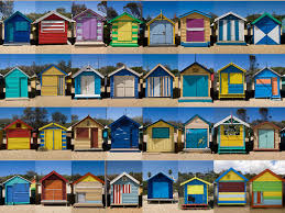 Cabanas On Brighton Beach Melbourne Australia Brighton Beach Beach Hut Beach Cabana