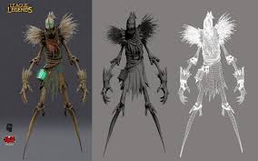 Fiddle Sticks From League Of Legends Creature Concept Art League Of Legends Characters Character Design