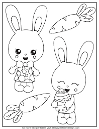 411 free coloring pages for adults that you can download and print. Bunny Color Pages Life Is Sweeter By Design