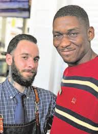 Small protests at fortified statehouses