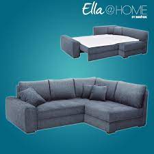 P Das Neue Zentrum Ihres Wohnraumes Ist Diese Funktionsecke Sie Pr Auml Sentiert Sich In Einem Dezenten Blaugrau Weshalb Man Diese Blau Grau Recamiere Sofa