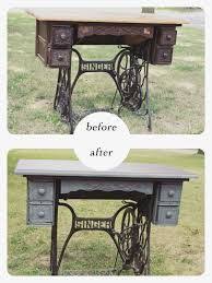 Pin By Erin Ashley On For The Home Singer Sewing Machine Table Sewing Machine Tables Old Sewing Machines