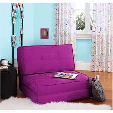 Your Zone Purple Flip Chair Available In Multiple Colors Walmart Com In 2020 Chair Bed Fold Up Chairs Fold Out Beds