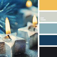 This is why we're offering you this cheat sheet, so here's an example of combining analogous muted colors: Blue And Yellow Color Palette Ideas