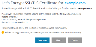 Here are some examples of wildcard patterns that you can use in expressions: Getting Free Wildcard Ssl Tls Certificates From Let S Encrypt Plesk Onyx Documentation