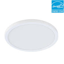 Feit Electric 7 5 In 12 Watt Title 24 Dimmable White Integrated Led Square Flat Panel Ceiling Flush Mount With Color Change Cct 74208 Ca V2 The Home Depot