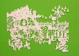 Emma Van Leest December Saints Vi Pattern Art Paper Art Paper Design