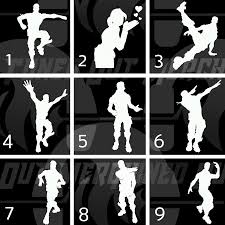 Fortnite is a game where cosmetic items and the customization of characters is a big business and a big deal. Image Result For Fortnite Dance Moves Silhouettes Dance Moves Fortnite Dance Silhouette