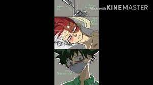Todoroki x deku / tododeku & dekutodo x3 warning! Mine Villain Deku And Villain Todoroki Youtube